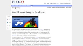 
                            5. Gmail.it non è Google o Gmail.com - Downloadblog