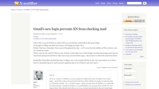 
                            9. Gmail's new login prevents XN from checking mail | X-notifier