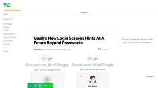 
                            1. Gmail's New Login Screens Hints At A Future Beyond Passwords ...