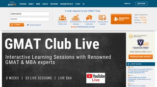 
                            1. GMAT Club Forum - Best GMAT Tests, Books, Courses, Discounts with ...