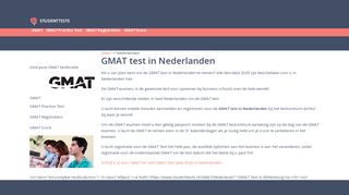 
                            6. GMAT Nederlanden - GMAT Test Nederlanden - GMAT 2019