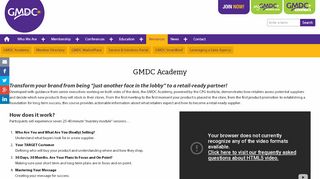 
                            6. GMDC Academy | Global Market Development Center