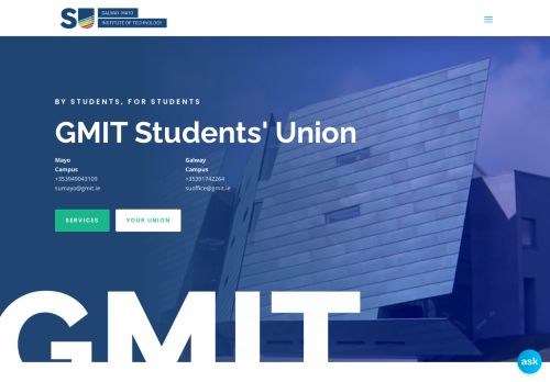 
                            6. GMIT Students' Union | Galway-Mayo Institute of Technology Students ...