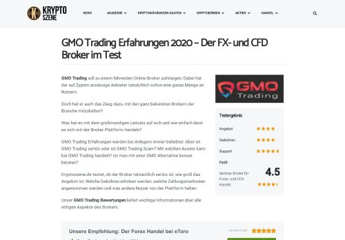 
                            12. GMO Trading Erfahrungen | Die ERGEBNISSE des 250 € Tests