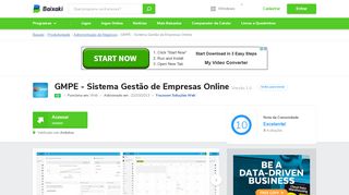 
                            5. GMPE - Sistema Gestão de Empresas Online Download - Baixaki