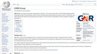 
                            12. GMR Group - Wikipedia