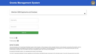 
                            4. GMS Login - Grants Management System - Department of Justice