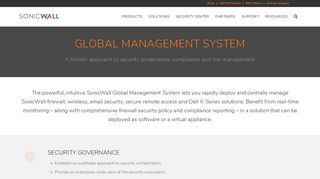 
                            4. GMS Series | SonicWall