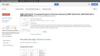 
                            13. GM/T 0023-2014: Translated English of Chinese Standard (GMT ...