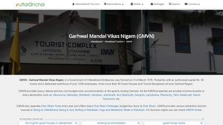 
                            4. GMVN Garhwal Mandal Vikas Nigam - GMVN Guest House Tourist ...