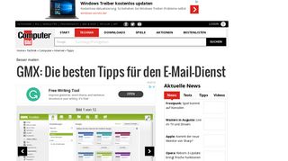 
                            6. GMX: Die besten Tipps für den E-Mail-Dienst - Bilder, Screenshots ...