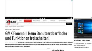 
                            9. GMX-Freemail: Neue Benutzeroberfläche und Funktionen freischalten ...
