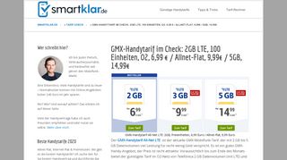 
                            8. GMX-Handytarif im Test: 2GB LTE für 6,99 € / mit Allnet-Flat & 3GB: 9 ...