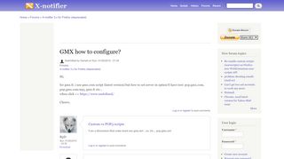 
                            7. GMX how to configure? | X-notifier
