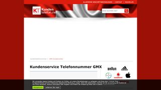 
                            9. GMX Kundencenter - kundentelefon.net