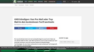 
                            13. GMX kündigen: Von Pro Mail oder Top Mail in den kostenlosen Tarif ...