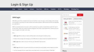 
                            8. GMX login - Sign in to your GMX.de account! - Login & Sign Up