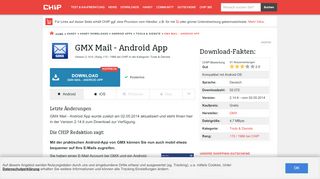 
                            12. GMX Mail - Android App - Download - CHIP