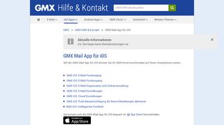 
                            2. GMX Mail App für iOS - GMX Hilfe