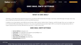 
                            13. GMX Mail SMTP Settings - A Know-How Guide for a Beginner