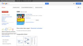 
                            6. GMX: Mail und mehr - Google Books-Ergebnisseite