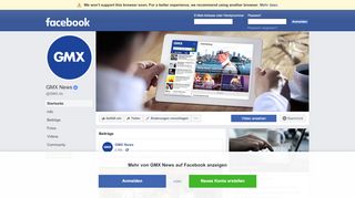 
                            4. GMX News - Startseite | Facebook