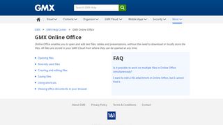 
                            9. GMX Online Office - GMX Support - GMX Help Center