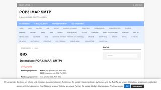 
                            9. GMX - POP3 IMAP SMTP