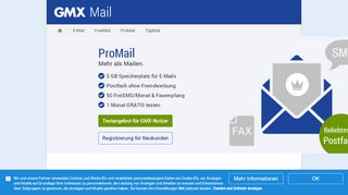 
                            2. GMX ProMail - Mehr als E-Mail mit dem Profi-Postfach