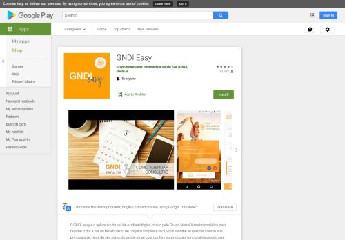 
                            7. GNDI Easy – Apps no Google Play