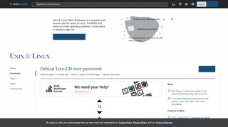 
                            13. gnome - Debian Live-CD user password - Unix & Linux Stack Exchange