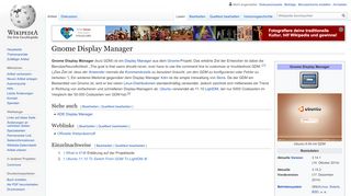
                            1. Gnome Display Manager – Wikipedia