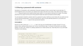 
                            7. gnu-pw-mgr - derive a password from an id: 1.5 Sharing a password ...