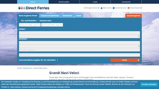 
                            6. GNV | Grandi Navi Veloci - Fährenbuchung, Fahrpläne und Tickets
