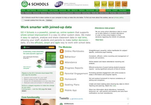 
                            2. GO 4 Schools - real-time assessment, attendance and behaviour data ...