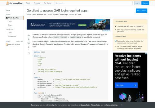 
                            4. Go client to access GAE login required apps - Stack Overflow