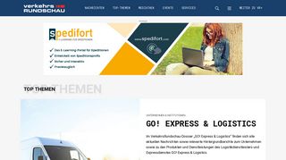 
                            10. GO! Express & Logistics | VerkehrsRundschau.de