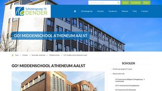 
                            6. GO! middenschool atheneum Aalst | Scholengroep 19 Dender