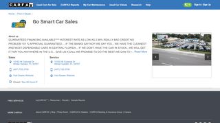 
                            7. Go Smart Car Sales Dealership in Winter Garden, FL - CARFAX