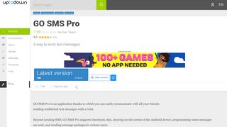 
                            10. GO SMS Pro 7.81 for Android - Download