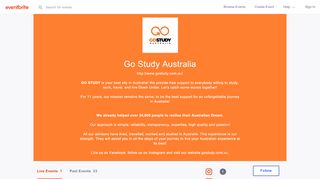 
                            9. Go Study Australia Events | Eventbrite