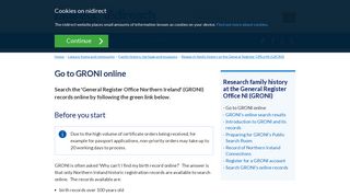 
                            10. Go to GRONI online | nidirect