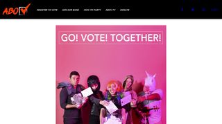 
                            12. Go Vote Together – A BAND OF VOTERS