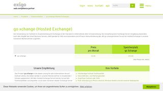 
                            5. go Xchange (Hosted Exchange) - exigo