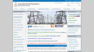 
                            2. Goa Electricity Department