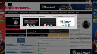 
                            8. Goalbet Review (2019) | Bookmaker Rating & Player Reviews