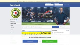 
                            8. Goalunited - Página inicial | Facebook
