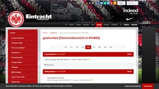 
                            10. goalunited [Vereinsübersicht in #14665] - Forum - Eintracht Frankfurt