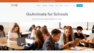
                            3. GoAnimate for Schools
