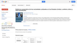 
                            11. Gobierno corporativo de las sociedades cotizadas en los Estados ...